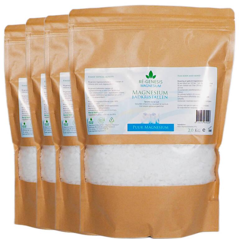 Regenesis magnesium badkristallen 8 kg Kraft stazak