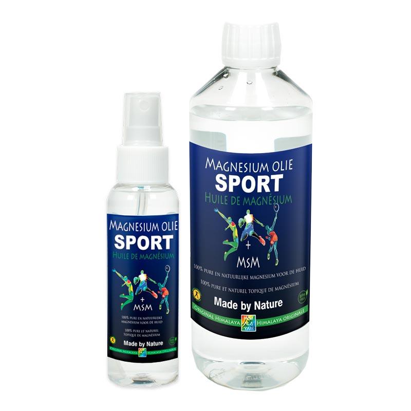 Himalaya magnesium olie SPORT pakket 100 ml + 500 ml