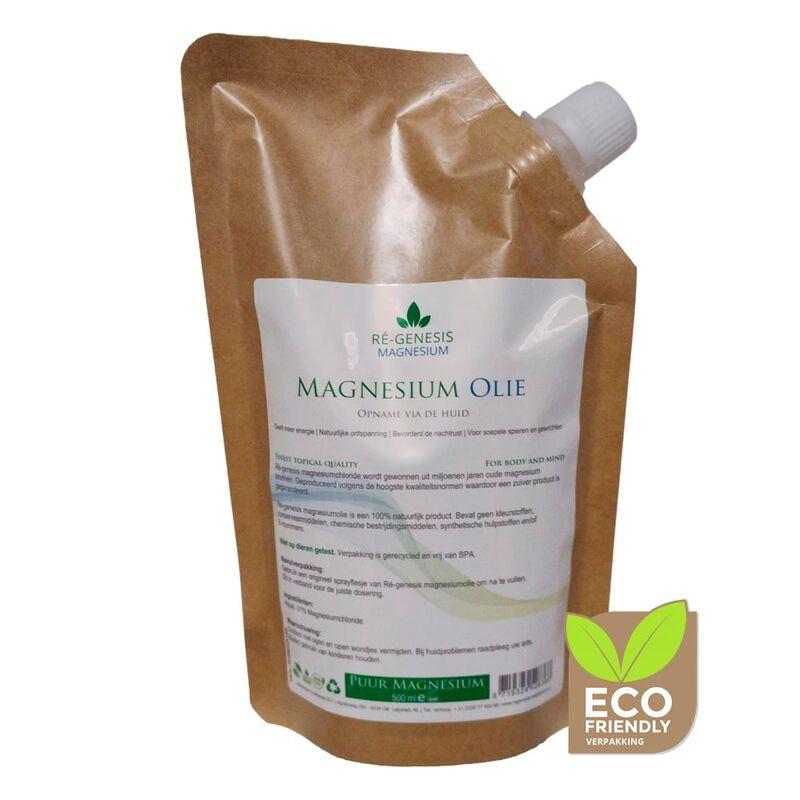 Regenesis magnesium olie 400 ml in stazak als navulling voor 200 ml fles
