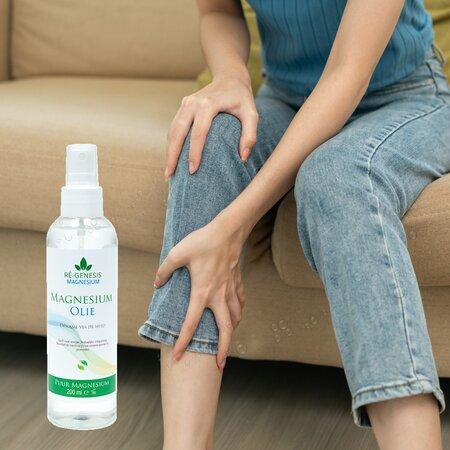 Magnesium spierolie spray soepele spieren Magnesium spierolie spray voor soepele spieren