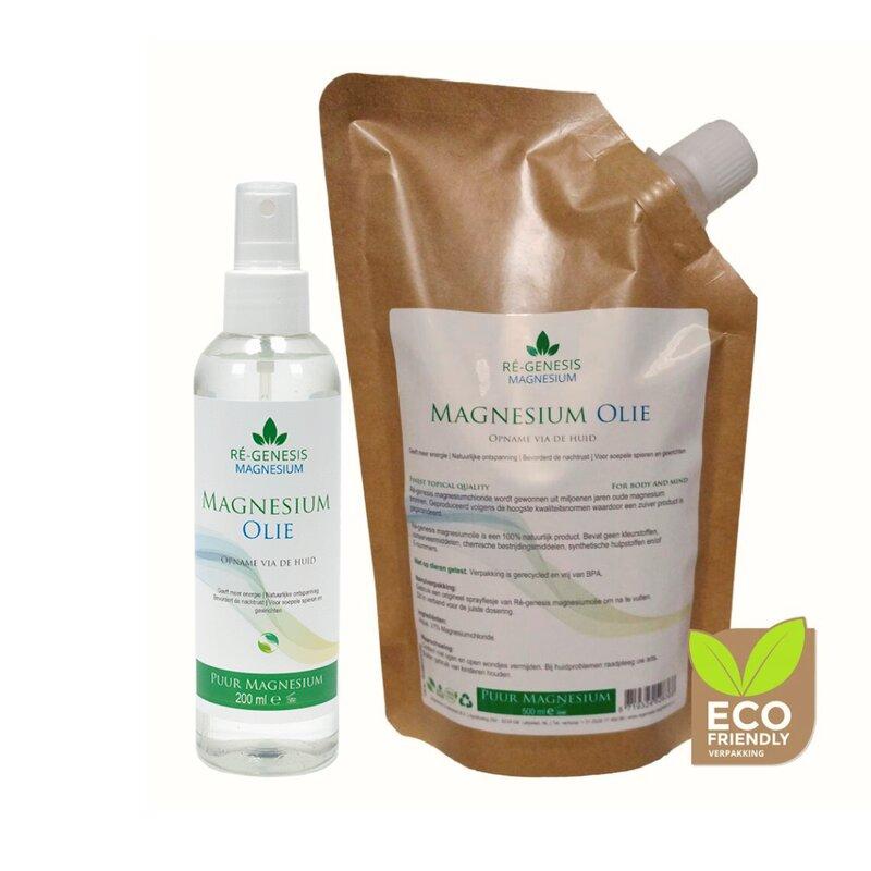 Re-genesis 400 ml en 200 ml magnesium-olie health pakket voordeel